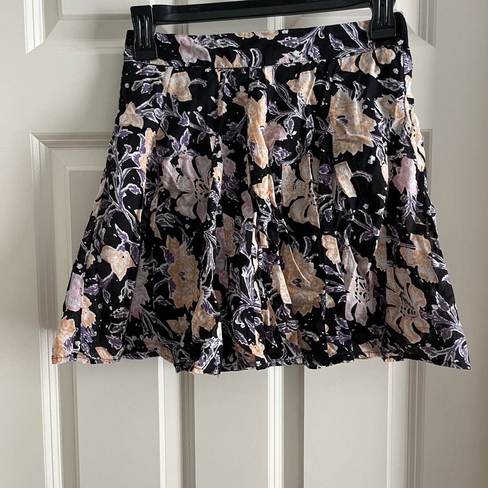Free people patterned skirt